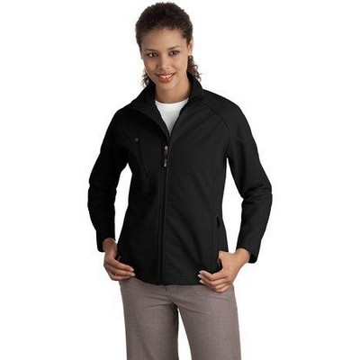 Port Authority® Textured Soft Shell Ladies' Jacket