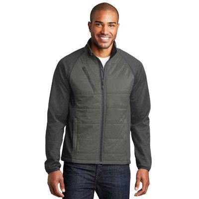 Port Authority® Hybrid Soft Shell Jacket.