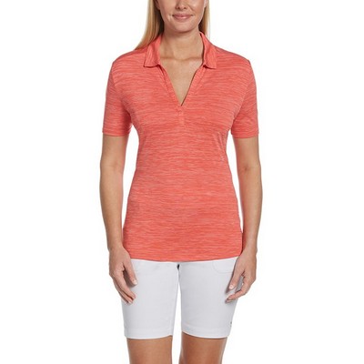 Callaway Ladies Broken Stripe Polo